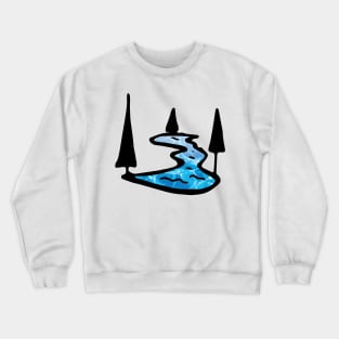 Blue River Crewneck Sweatshirt